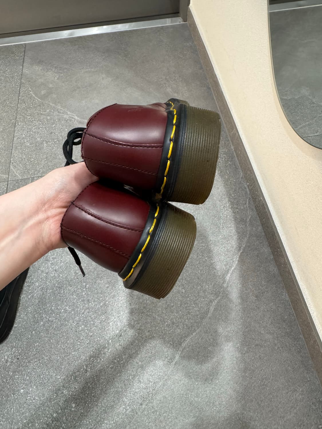 닥터마틴 1461 체리레드 UK3 (220-230) 상품이미지5