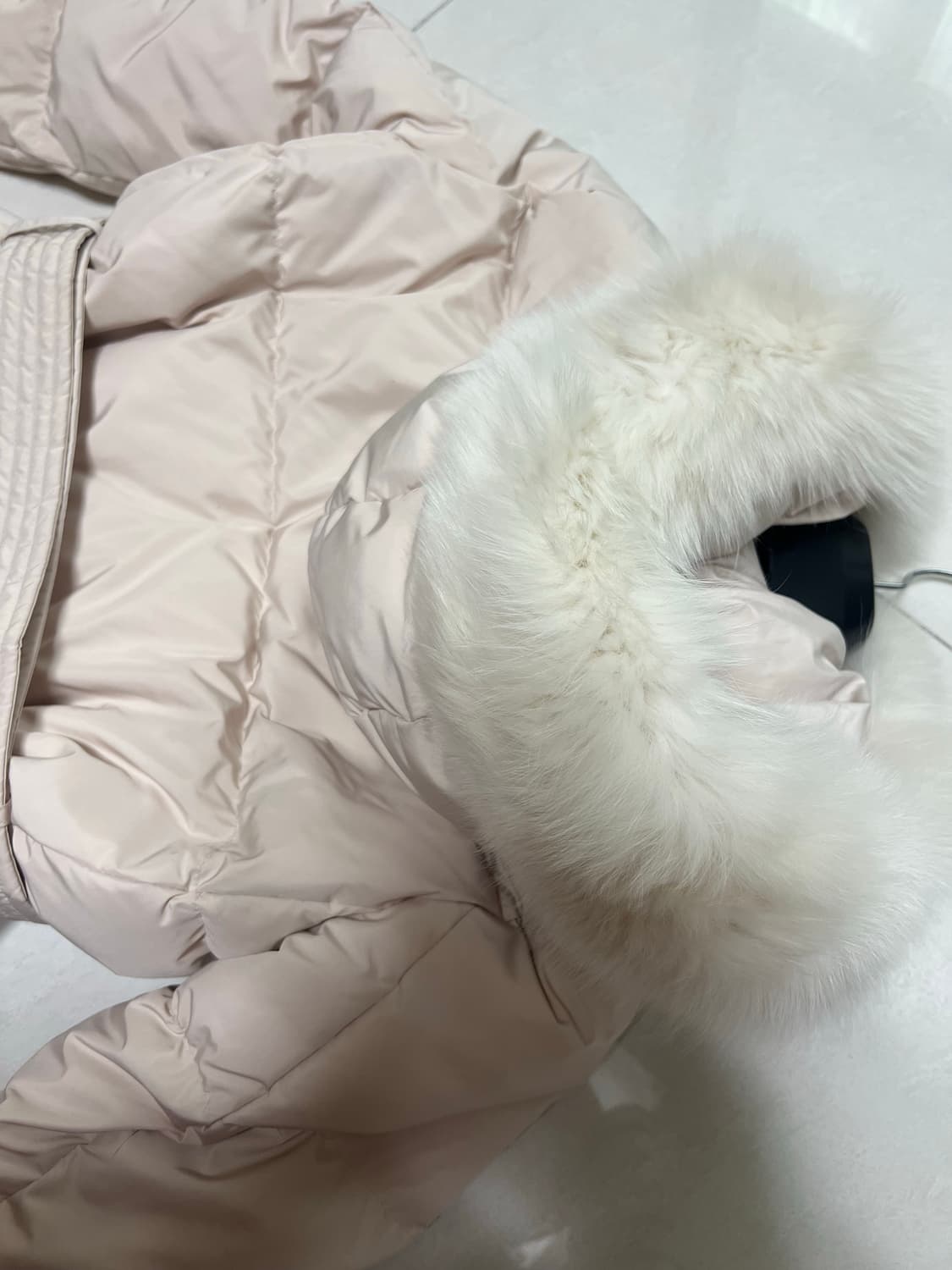 듀엘 폭스퍼 후드 구스다운 - 정가 35만원 상품이미지3