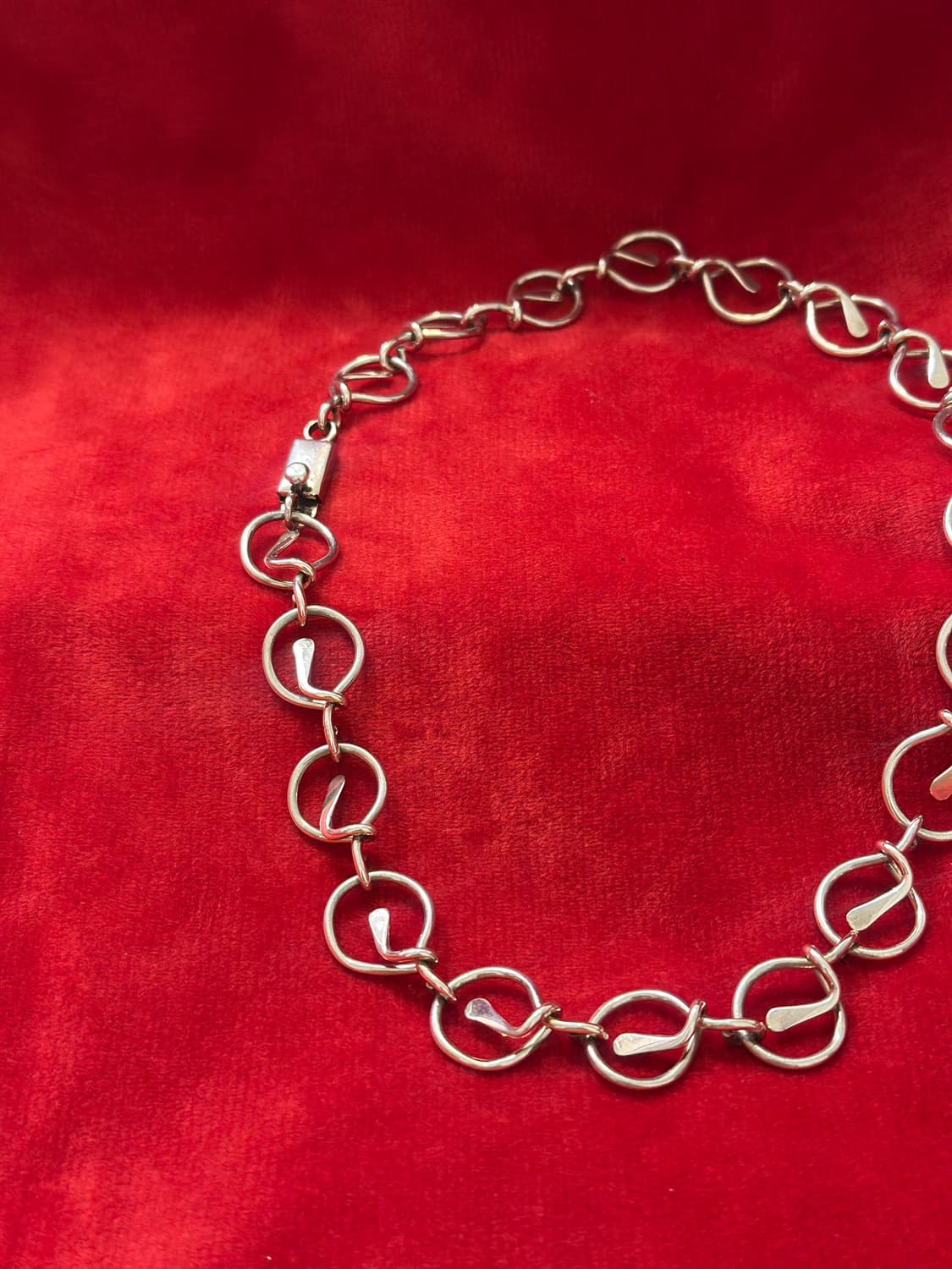 Mexico Agua Circle 925Silver Necklace  상품이미지2