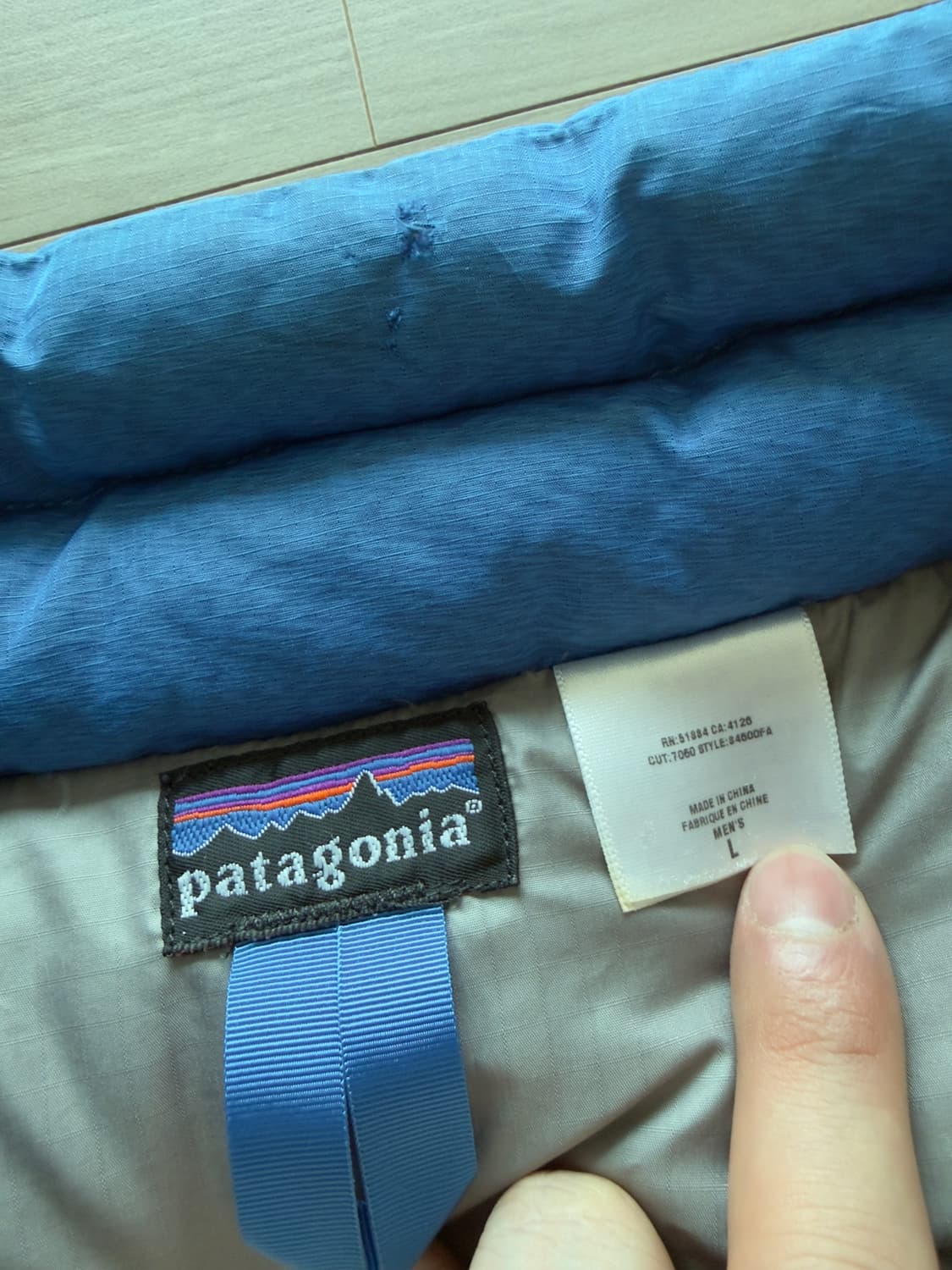 patagonia 파타고니아 패커블 구스다운 L 상품이미지2
