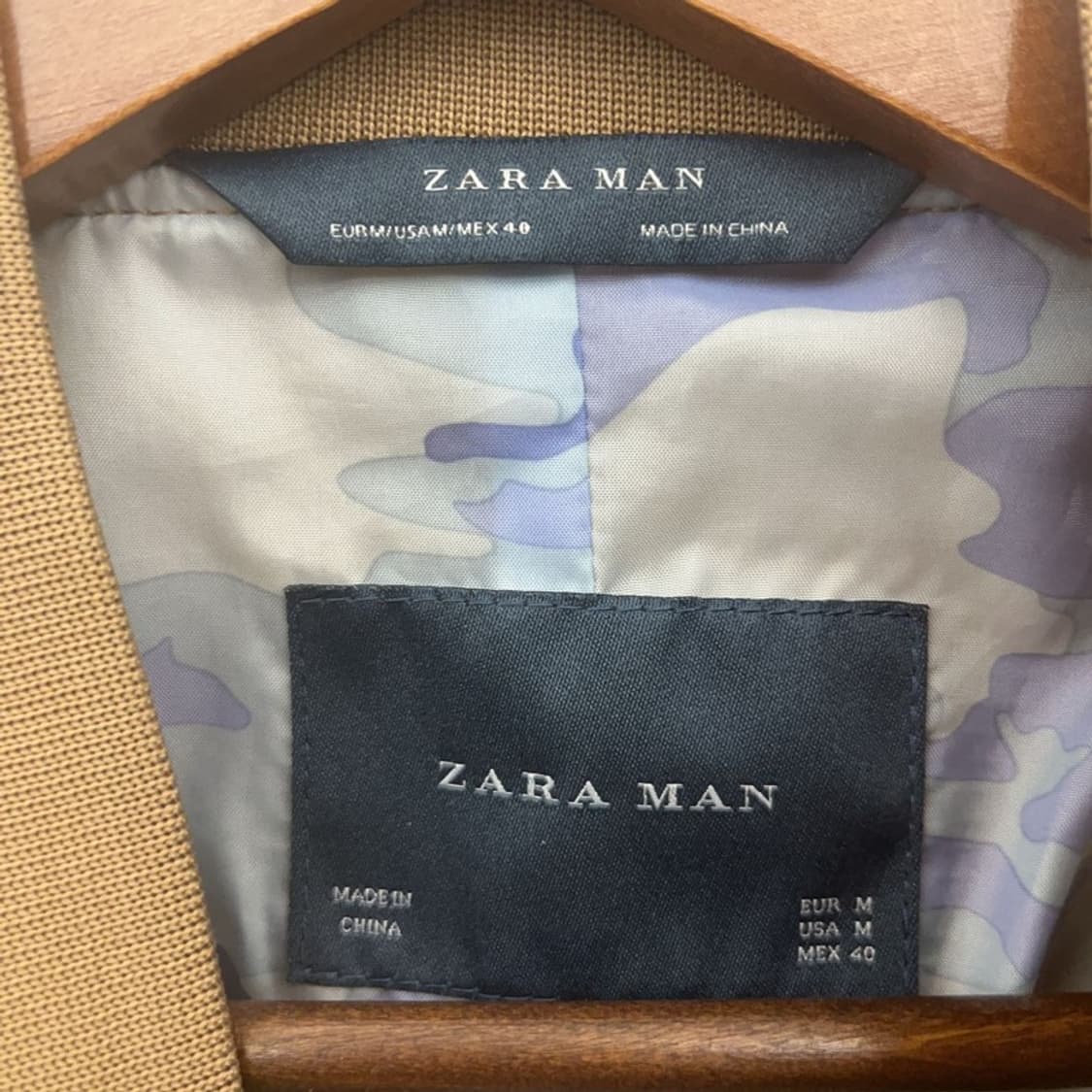 자라 프렌치 시크 빈티지 스웨이드 블루종 자켓 95 C07246 상품이미지5