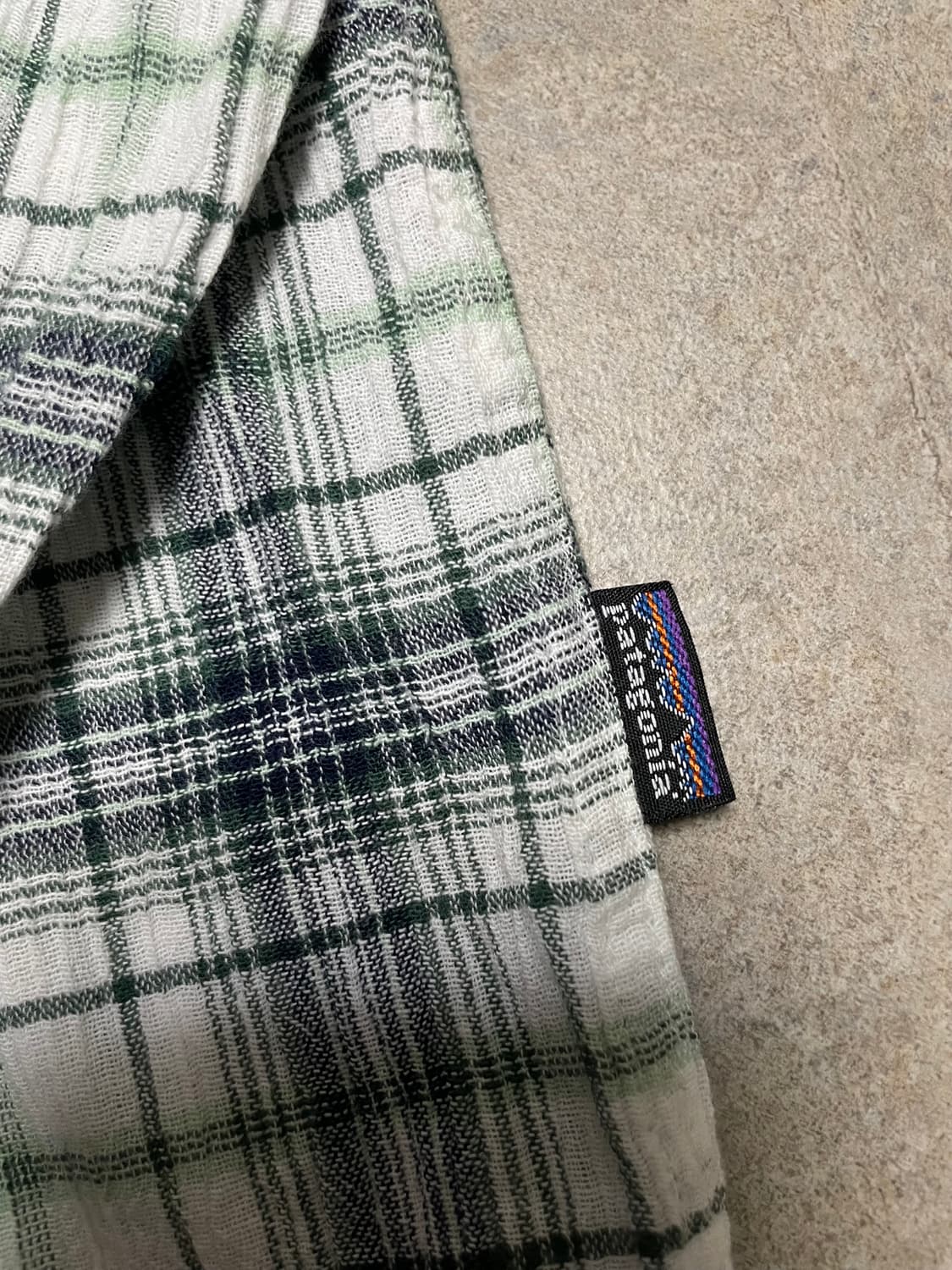 파타고니아 옴브레 체크 벅샷 셔츠 patagonia 상품이미지4