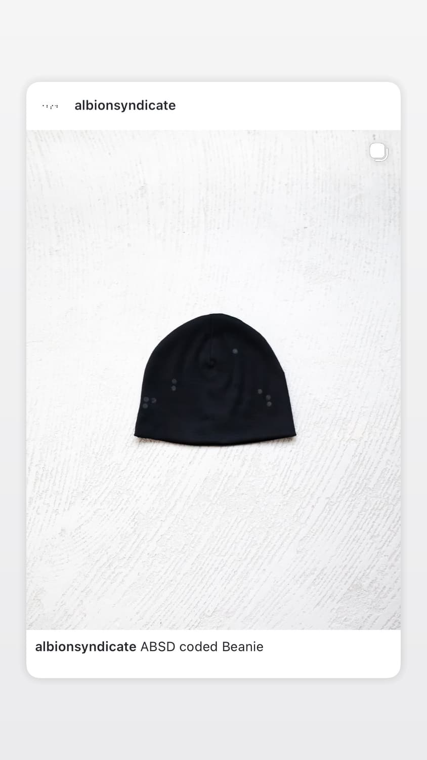 ABSD CODED BEANIE 상품이미지5