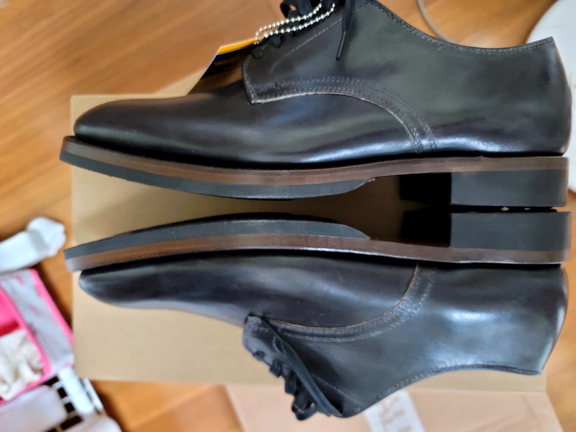 토이즈맥코이 Civilian 로우 쿼터 슈즈 오일드레더 10E 280 상품이미지8