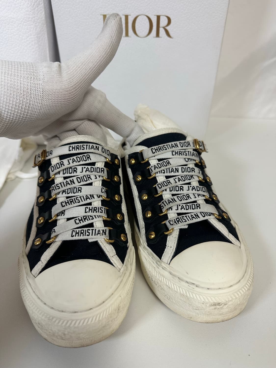 디올 워크앤디올 오블리크 스니커즈 (35.5) 상품이미지2