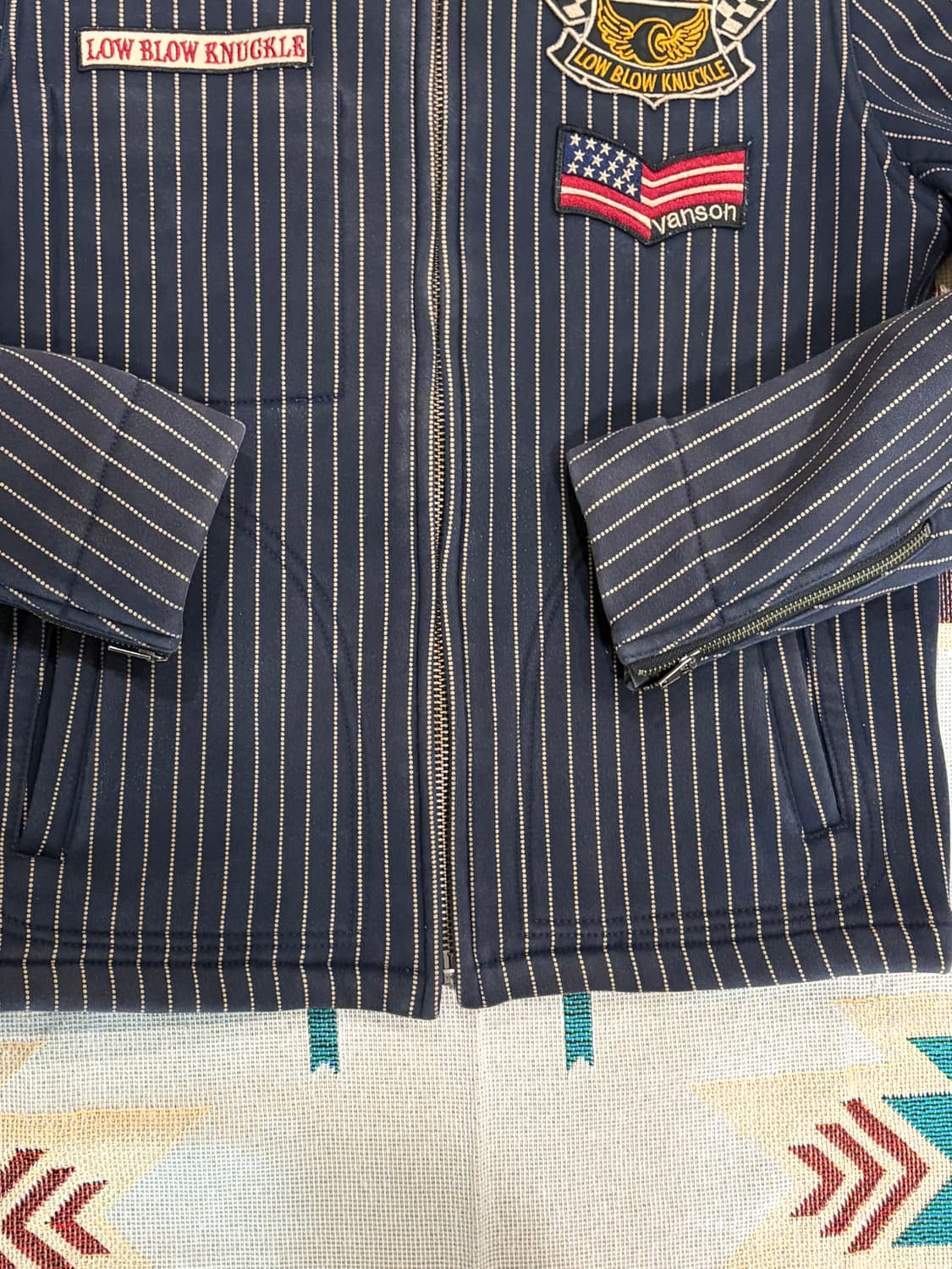 밴슨x로우블로우너클 와바시 스포츠 자켓 상품이미지4