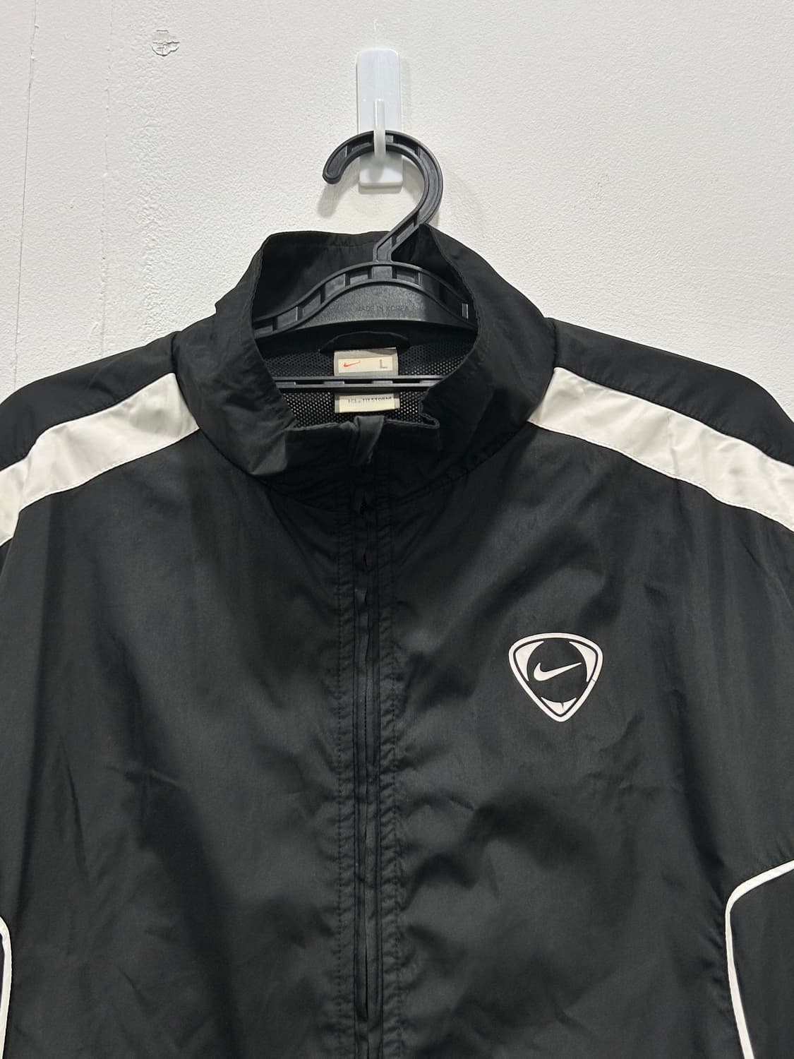 나이키 올드스쿨 블랙 바람막이 자켓 L 상품이미지2