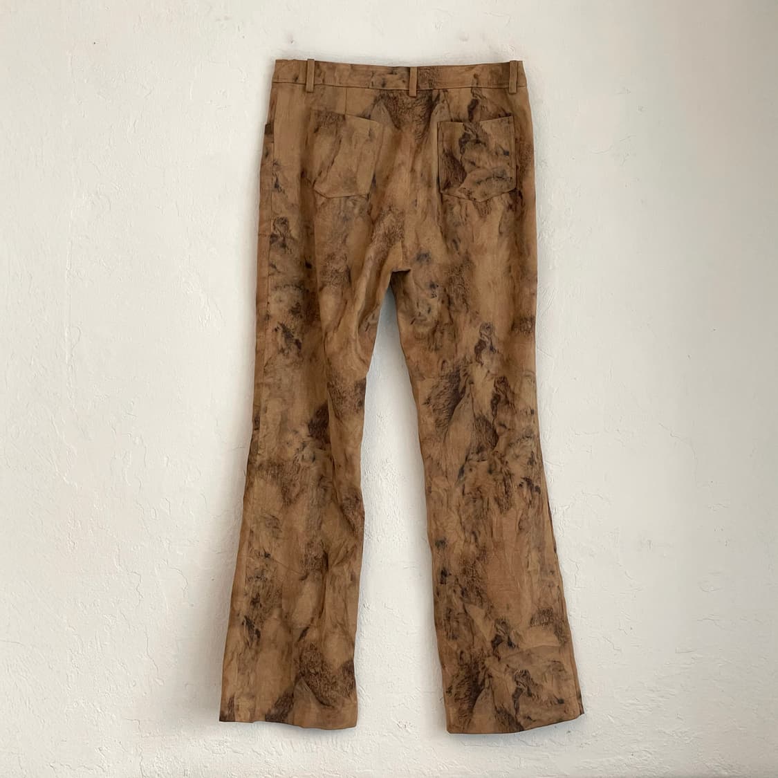 패턴 스웨이드 팬츠 상품이미지3