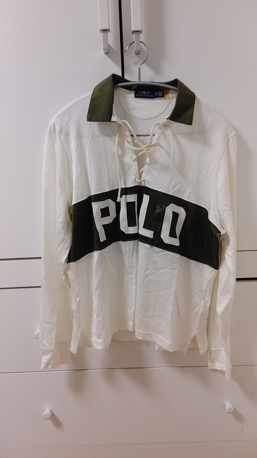 폴로 랄프로렌 린넨 럭비셔츠 XL 상품이미지1