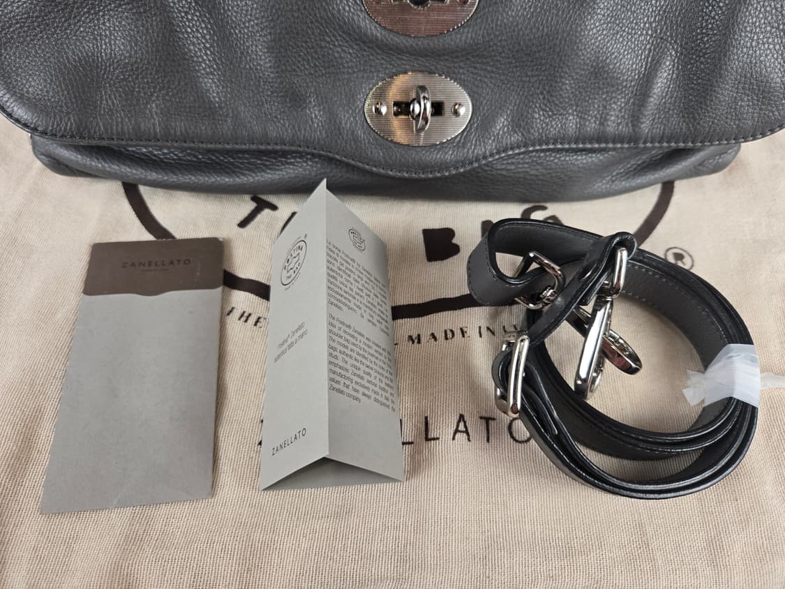 자넬라토 포스티나 소프트 마르실리아 M 미듐 가방 숄더백 토트백 정품 상품이미지10