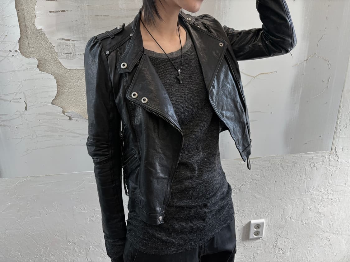 coated sheepskin jacket 상품이미지2