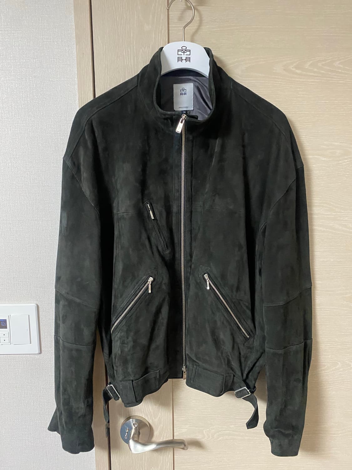 [3] 폴리테루 스웨이드 자켓 딥 차콜 상품이미지7