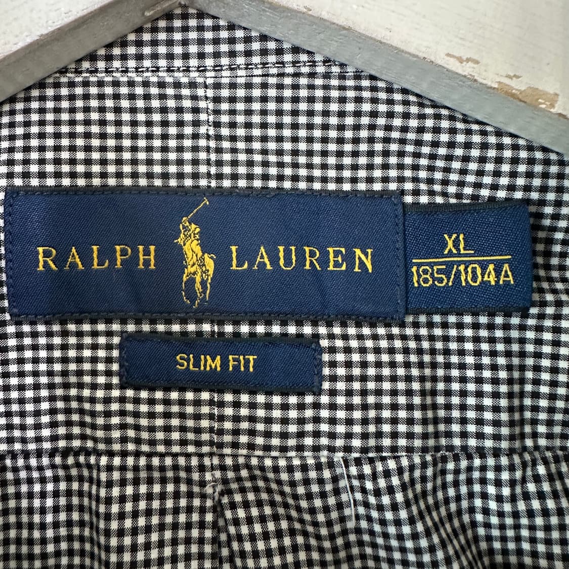 [XL] 폴로 체크 셔츠 상품이미지2