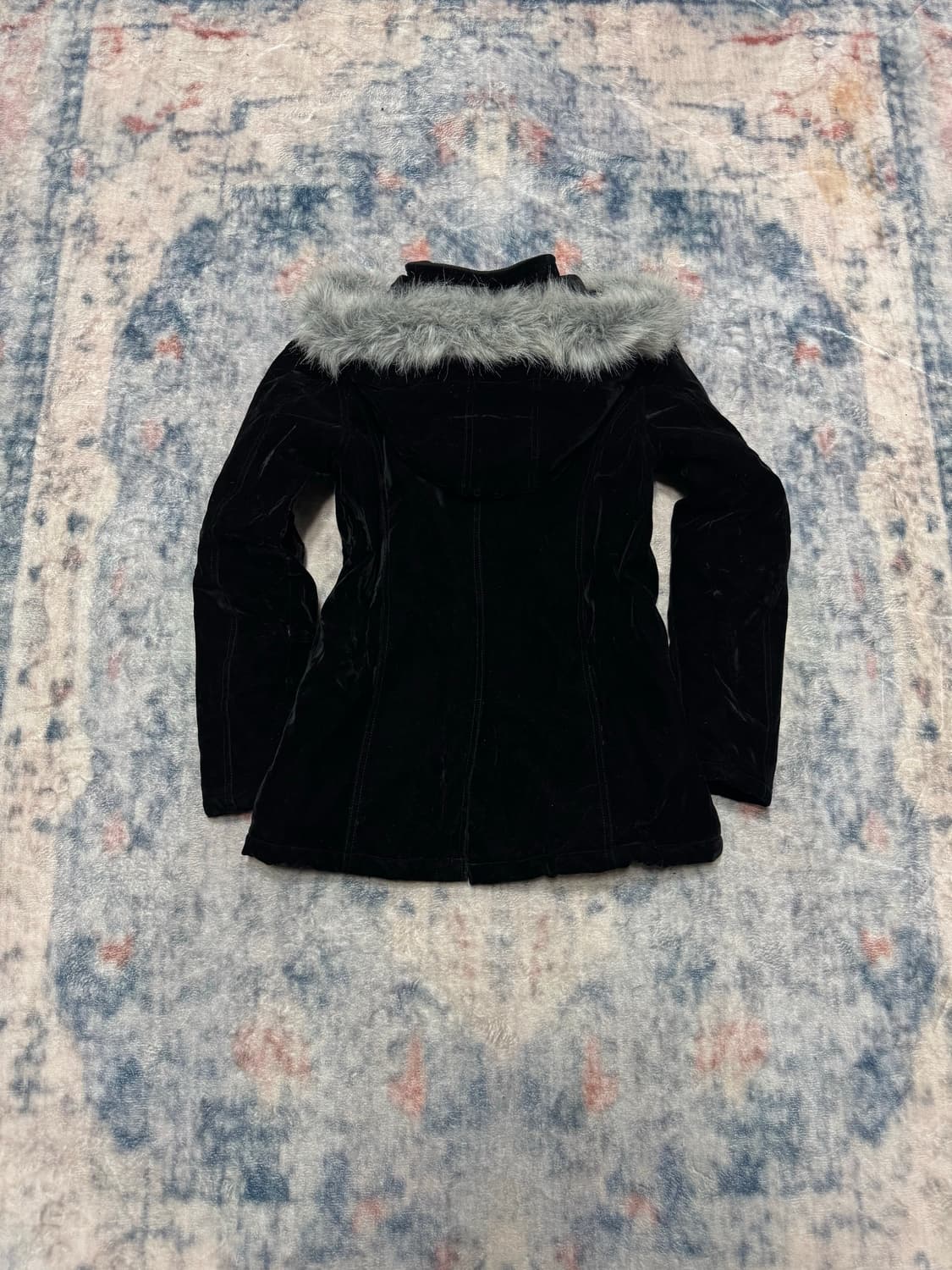 In the attic 00s velour trimming fur fir 상품이미지7