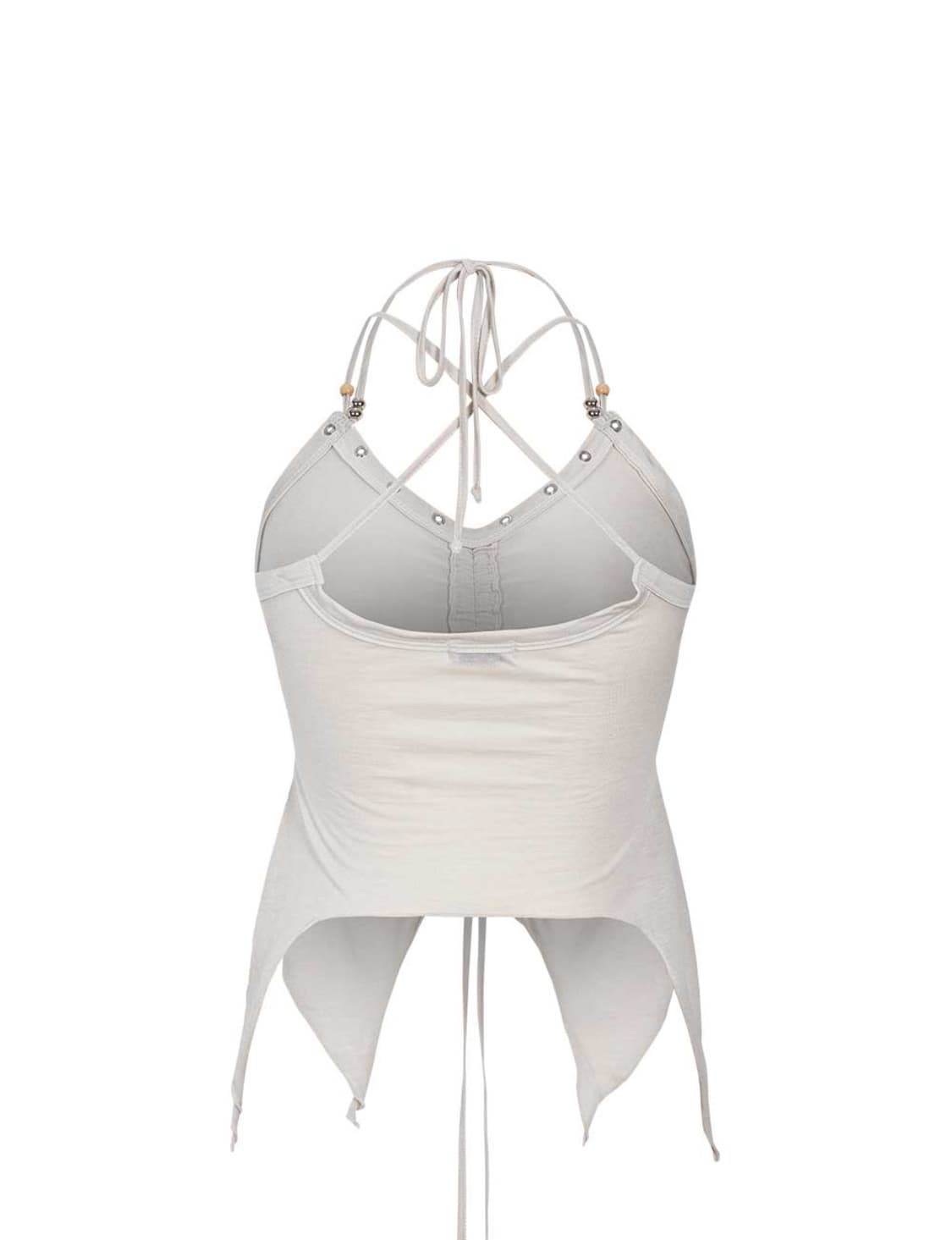 Cleo Cross Halter Sleeveless Top (Skin) 상품이미지2