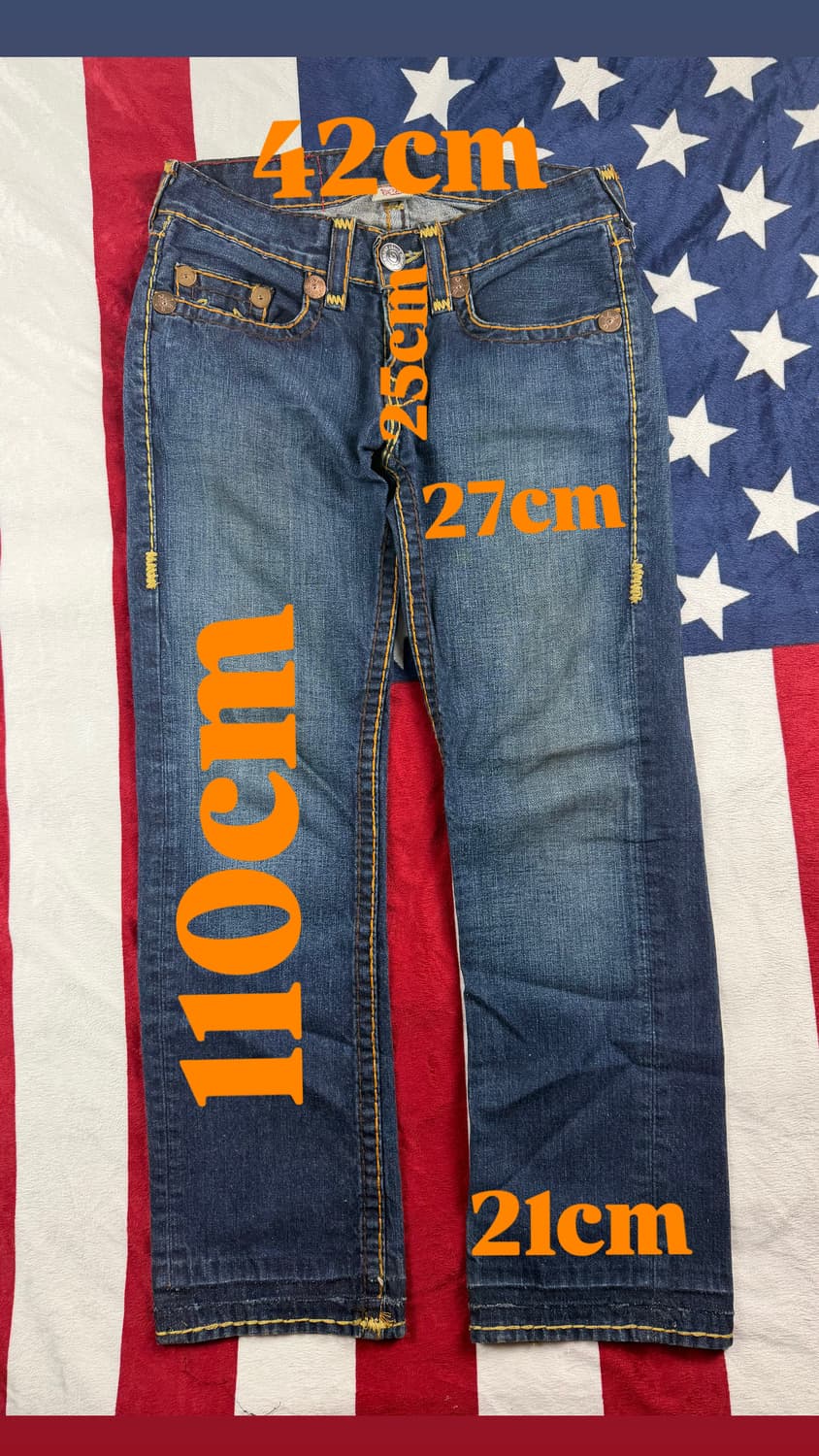 트루릴리전 바비 슈퍼 T 데님 팬츠 (True Religion Bobby 상품이미지3