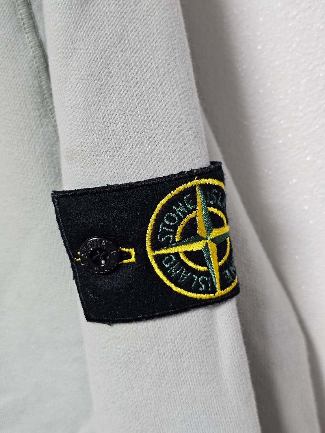 스톤아일랜드 코튼 플리스 가먼트 다이드 풀 집업 스웨트셔츠 (새 상품) 상품이미지2