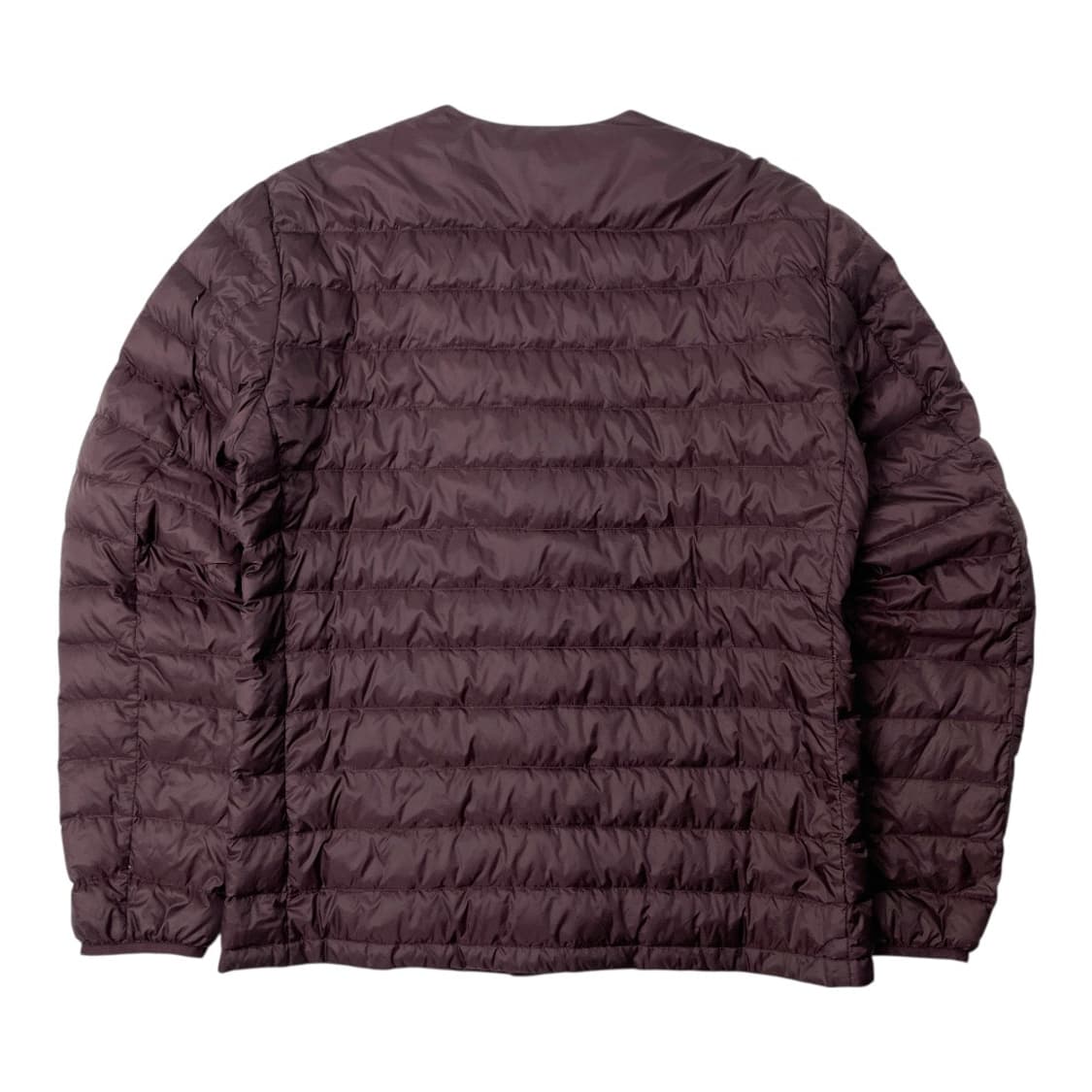 [중고] 유니클로 경량 다운 패딩 버건디 L 상품이미지2