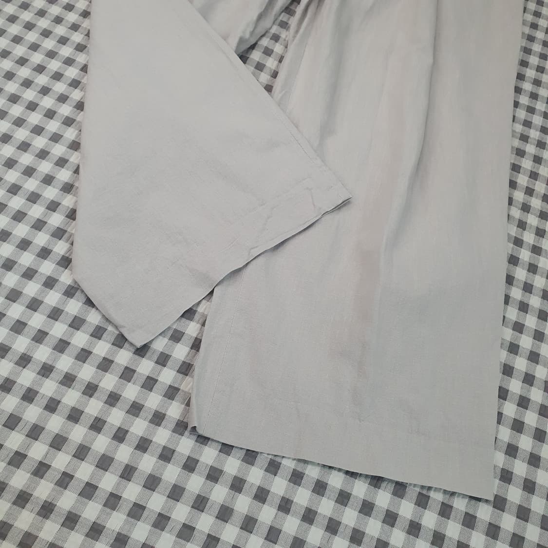 커스텀어클락 린넨 와이드 팬츠 남자30 (여름용) 상품이미지4