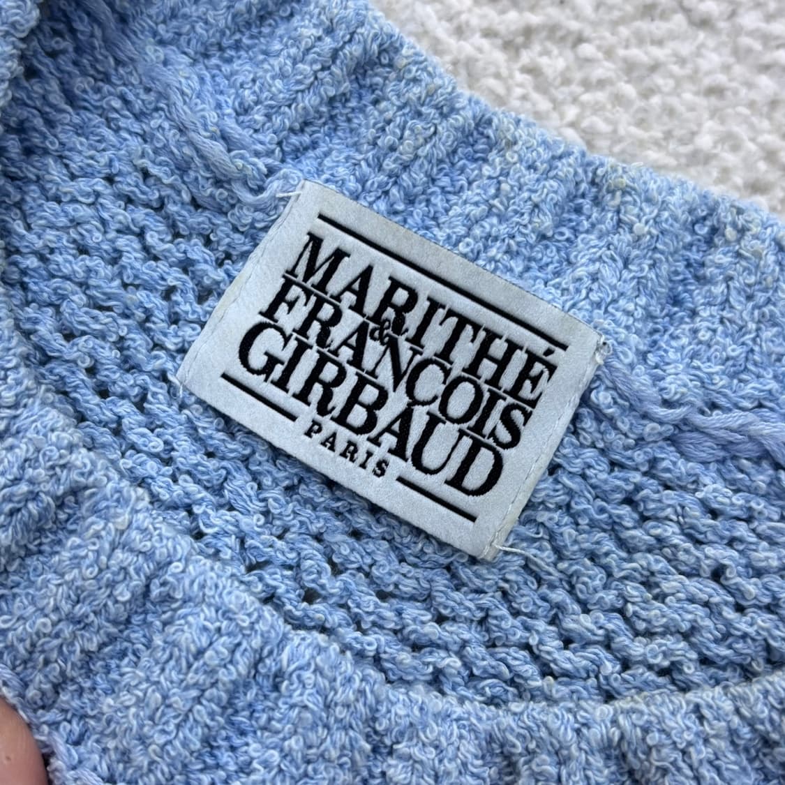 OS 마리떼프랑소와저버 반팔 니트 0319E 상품이미지3