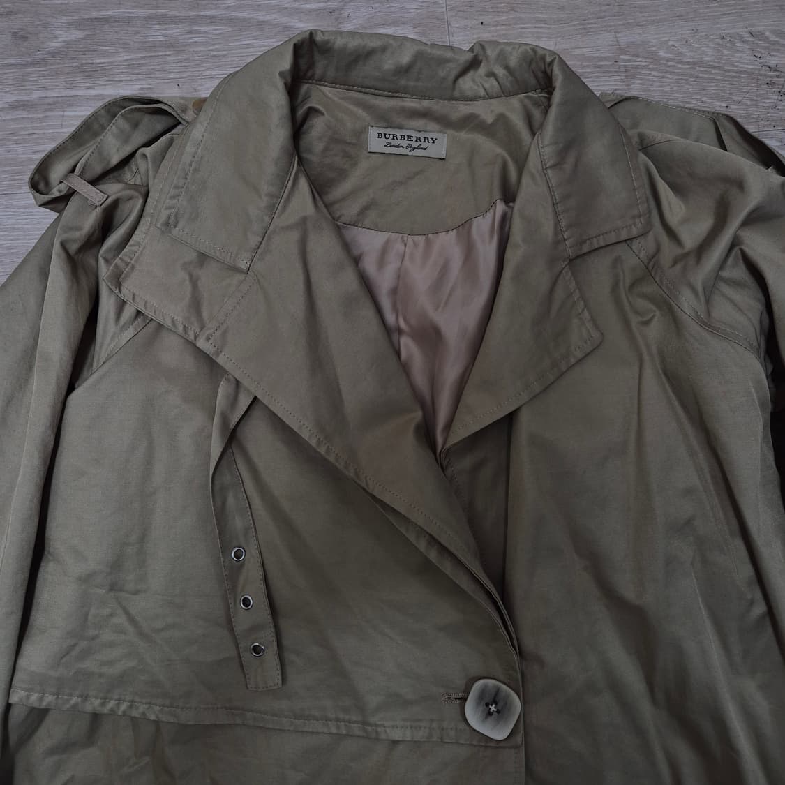 버버리 런던 여성 와이드 트렌치코트 M(95) 상품이미지2