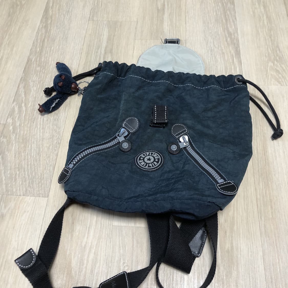 (ONE SIZE) 키플링 KIPLING 미니 복조리 백팩 네이비 가방 상품이미지9