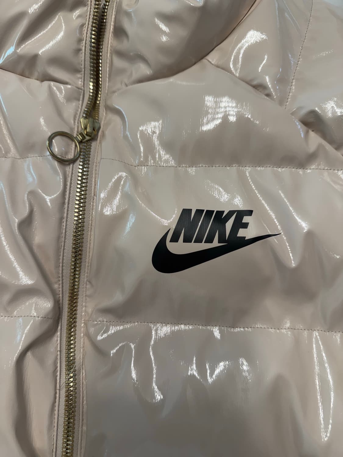 나이키 글로시 패딩 M 정품 상품이미지7