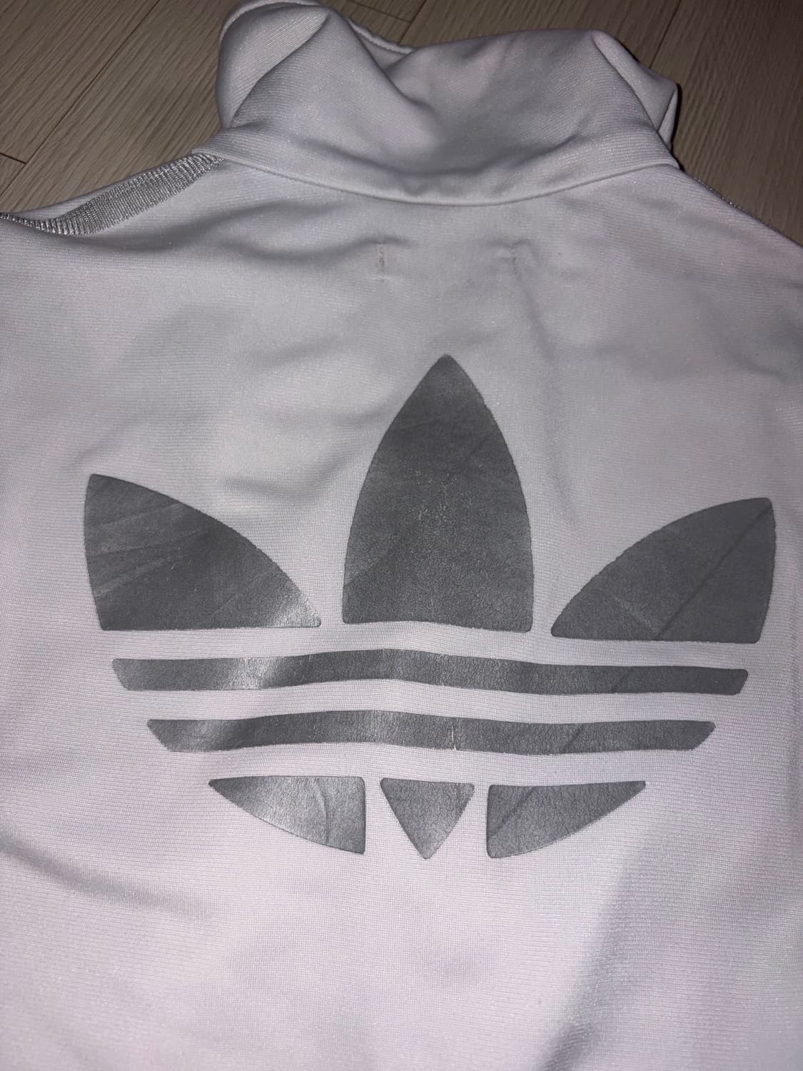 아디다스 파이어버드 실버 스카이블루 희귀 져지 상품이미지2