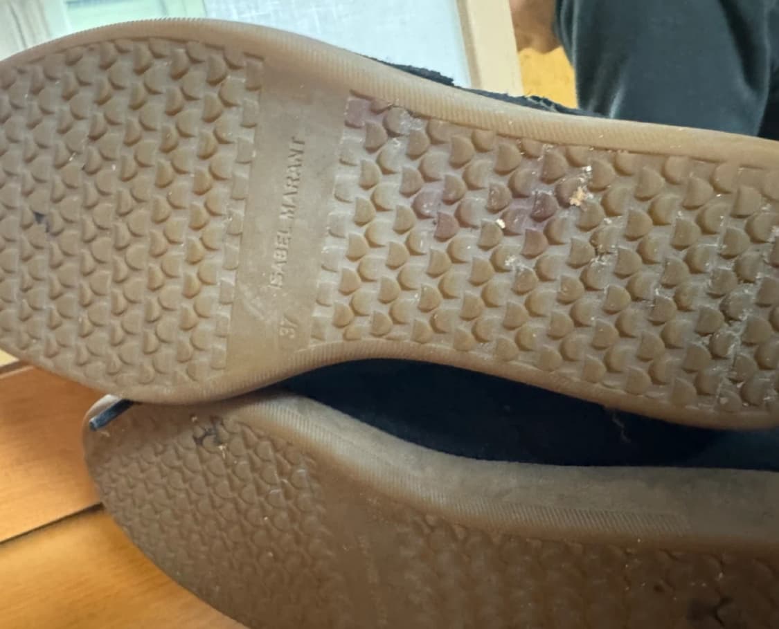 Isabel marant 이자벨마랑 에뚜왈 바비 블랙 웨지 스니커즈 37 상품이미지3