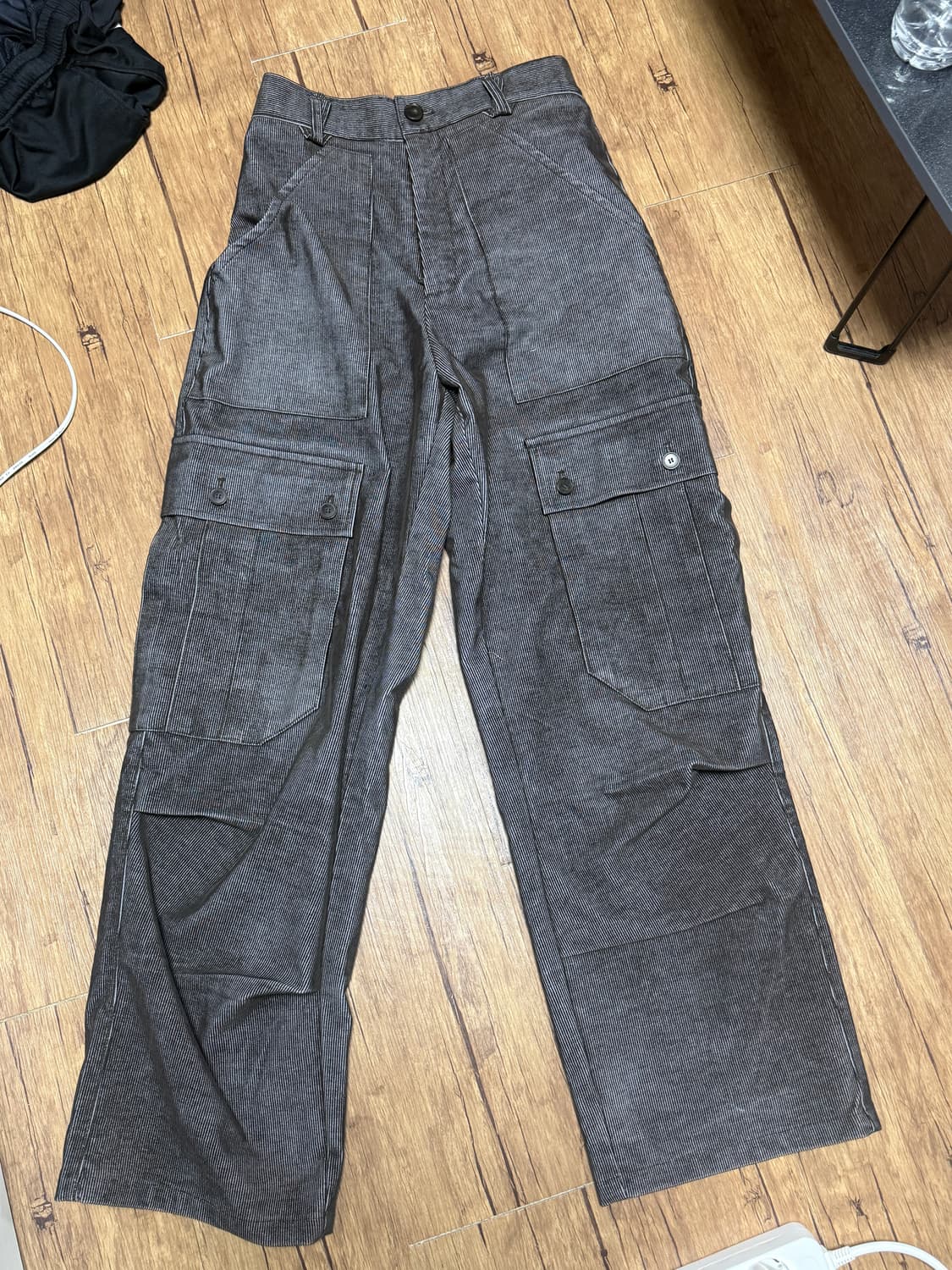 호노리포트 빅 포켓 카고 팬츠 브라운 2사이즈 상품이미지2