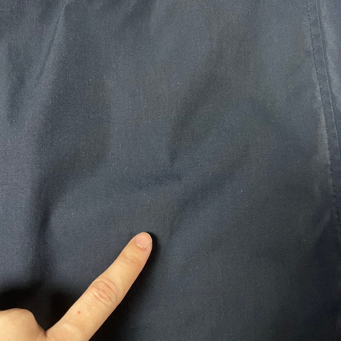 알파인더스토리 네이비 더블 롱 트렌치코트 상품이미지6