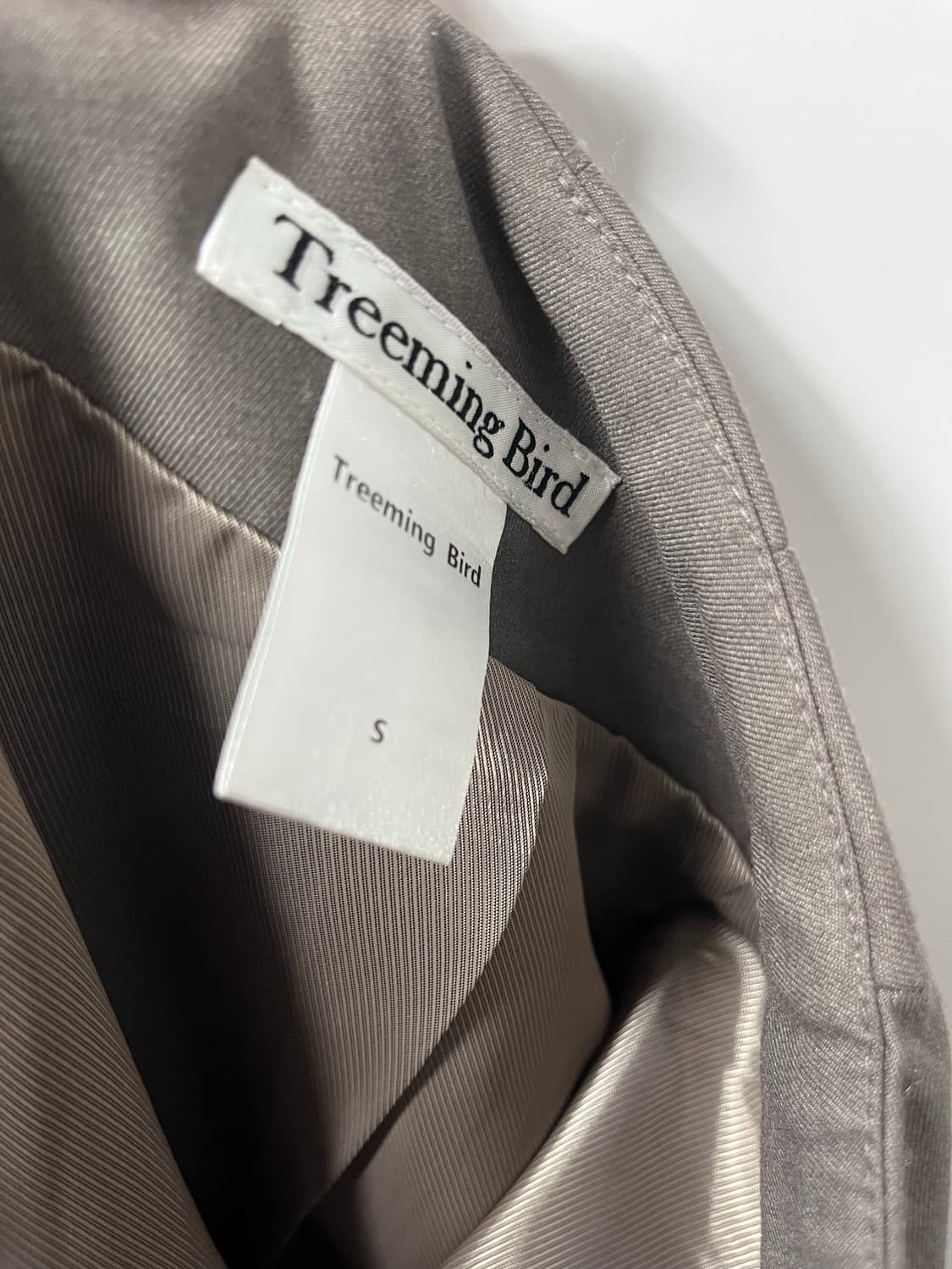 트리밍버드 플리츠 스커트 (모카그레이) 상품이미지6