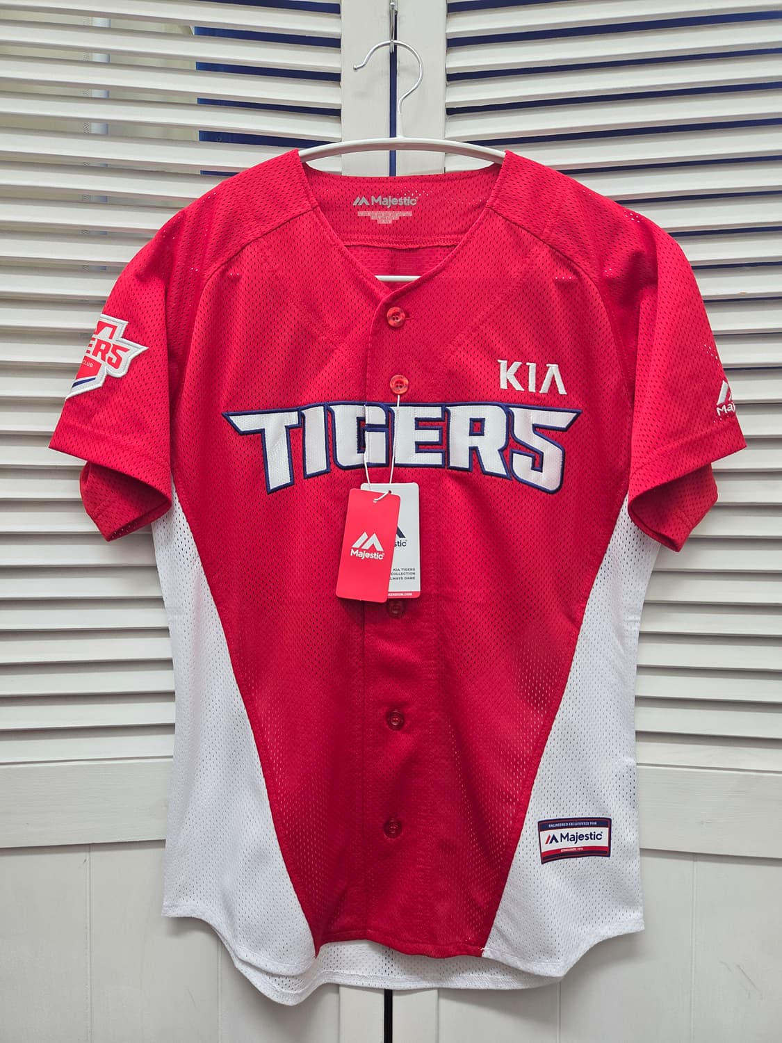 기아타이거즈 마제스틱 어웨이 유니폼 상품이미지1