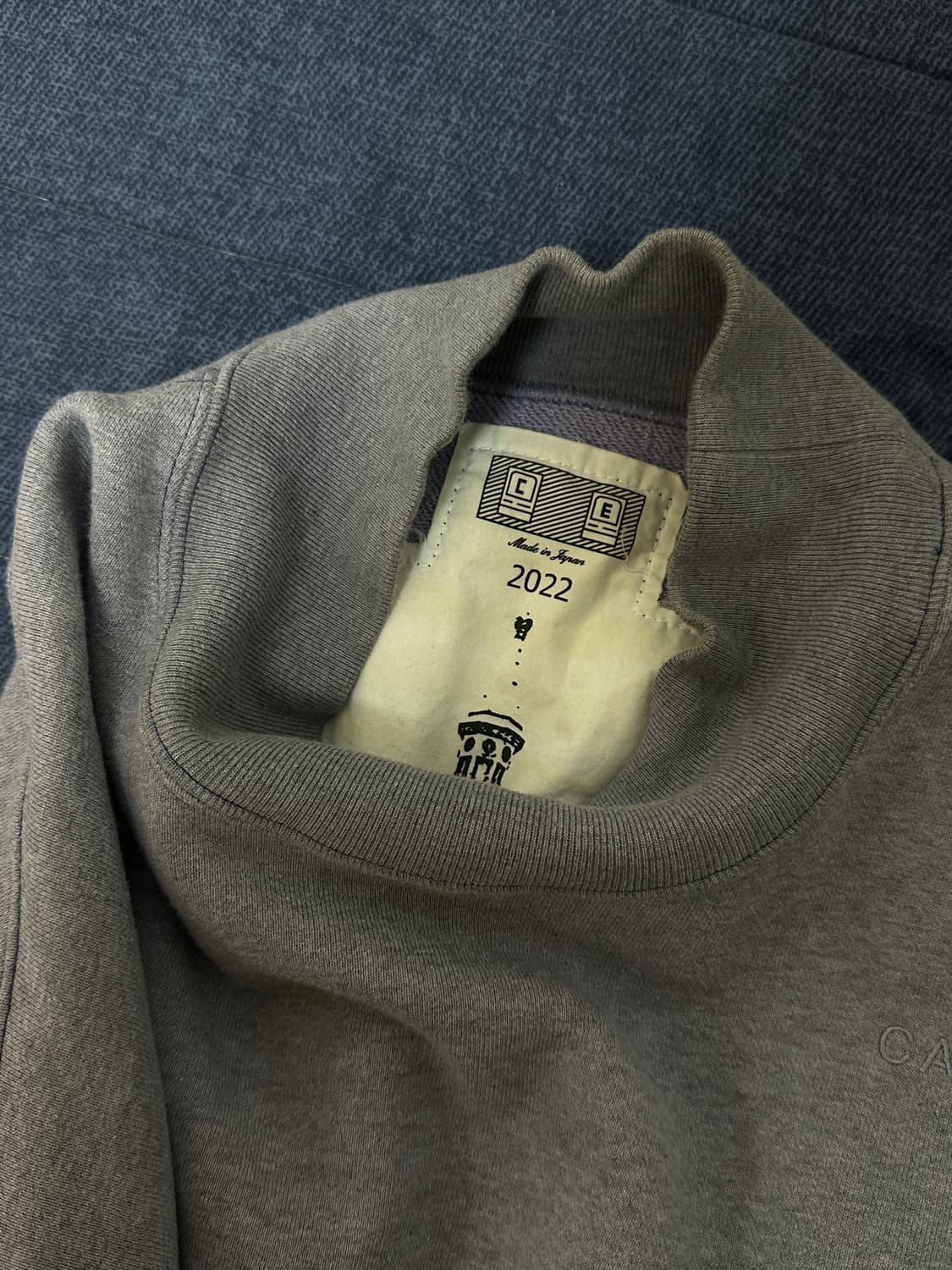 카브엠트CAVEMPT/모크넥 스웻셔츠/L 상품이미지5