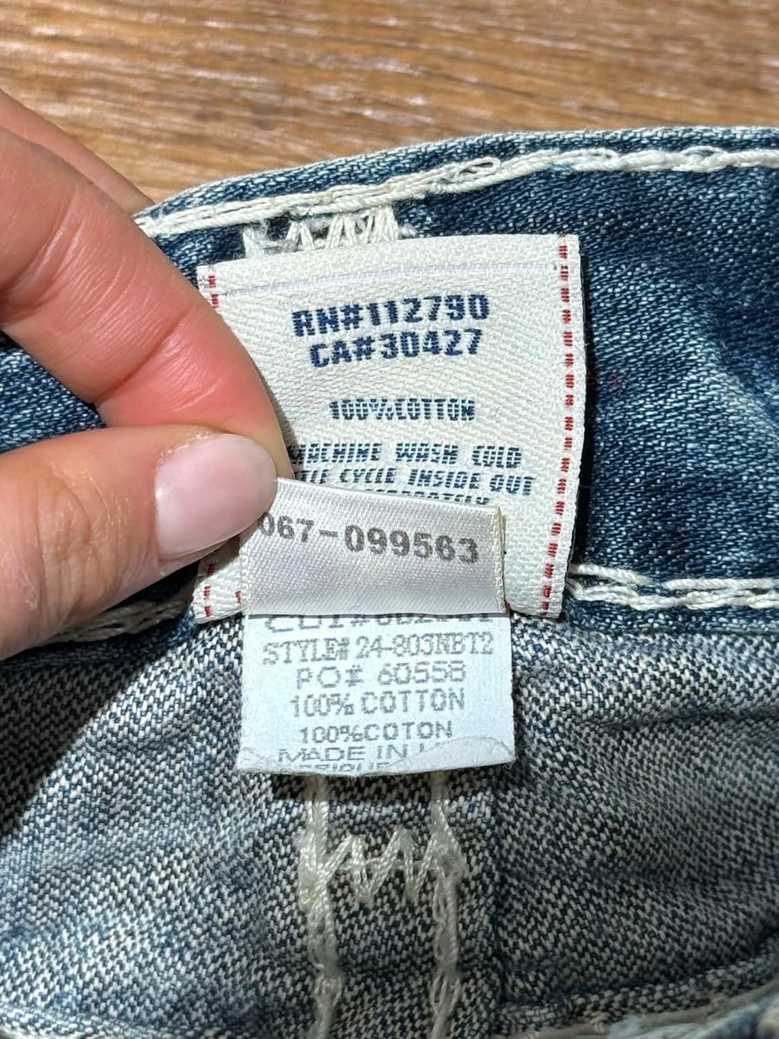 트루릴리전 조이 슈퍼T 플레어 데님 진 상품이미지9