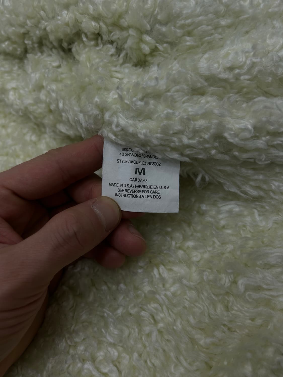 [M]켈빈클라인 데님 쉐르파 자켓/진청 상품이미지6