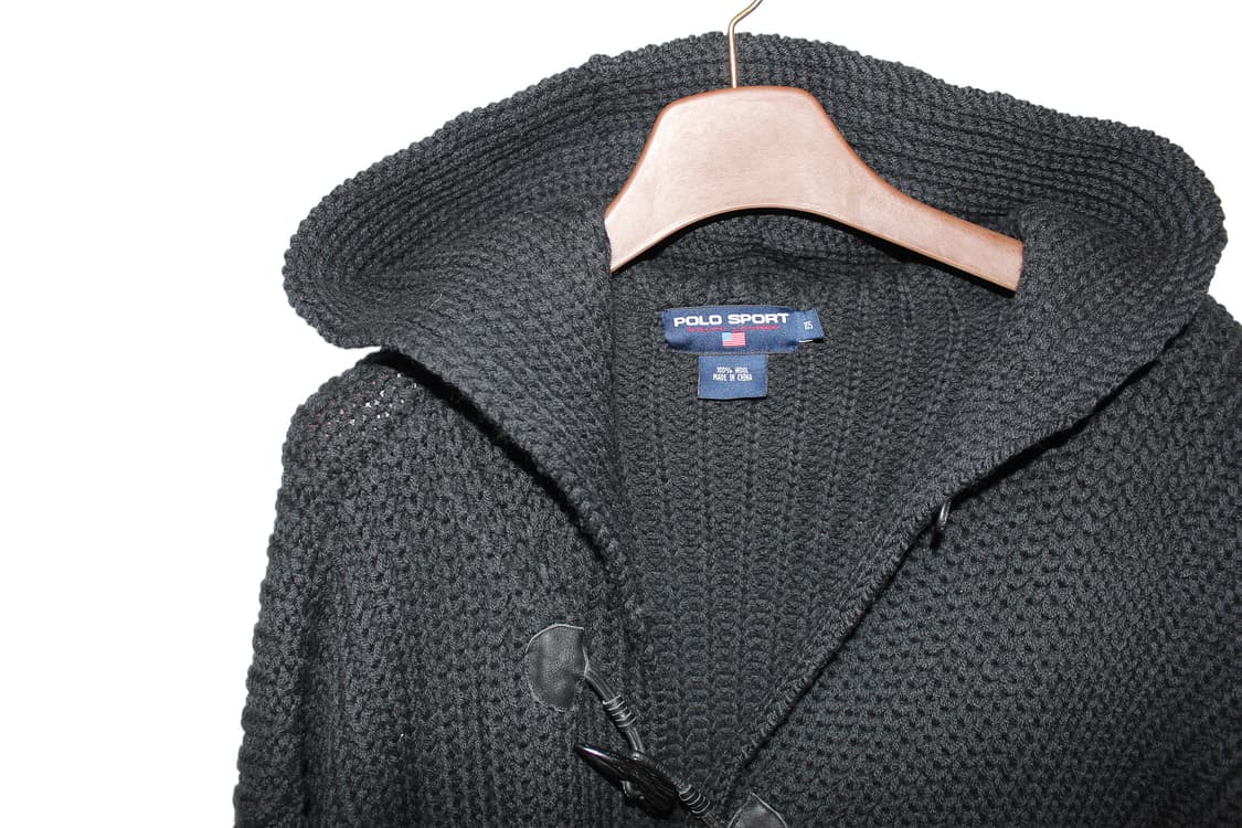 1990s 폴로 랄프로렌 스포츠 니트 더플코트 상품이미지2