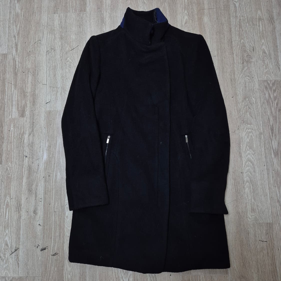 지고트 여성 모직 스탠드넥 코트 85-88-155 상품이미지1