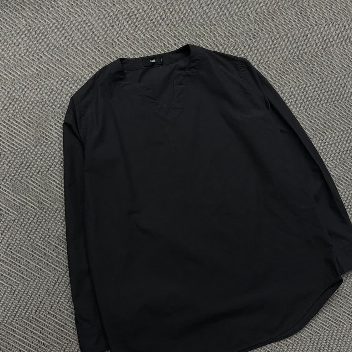 하레 브이넥 블라우스 v0358 상품이미지3