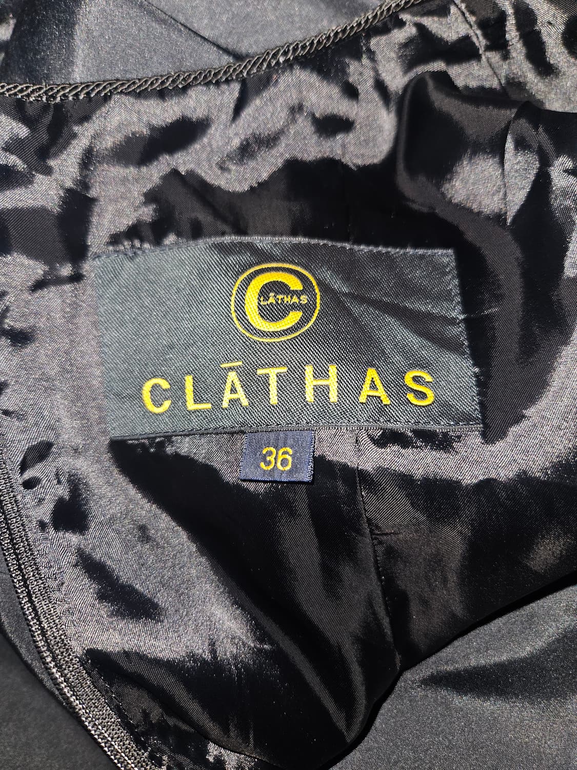 clathas 고딕🖤 다크 로걀 빈티지 공겜여주 히메 차콜 드레스 상품이미지5