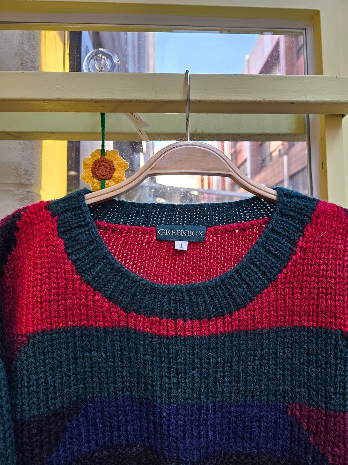 GreenBox 기하학패턴 울니트 상품이미지4