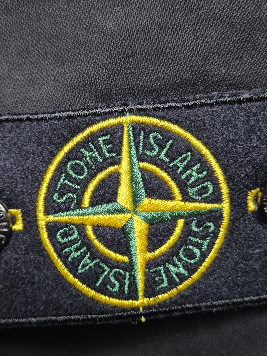 새상품급 32-33 스톤아일랜드 카고바지 블랙 상품이미지3