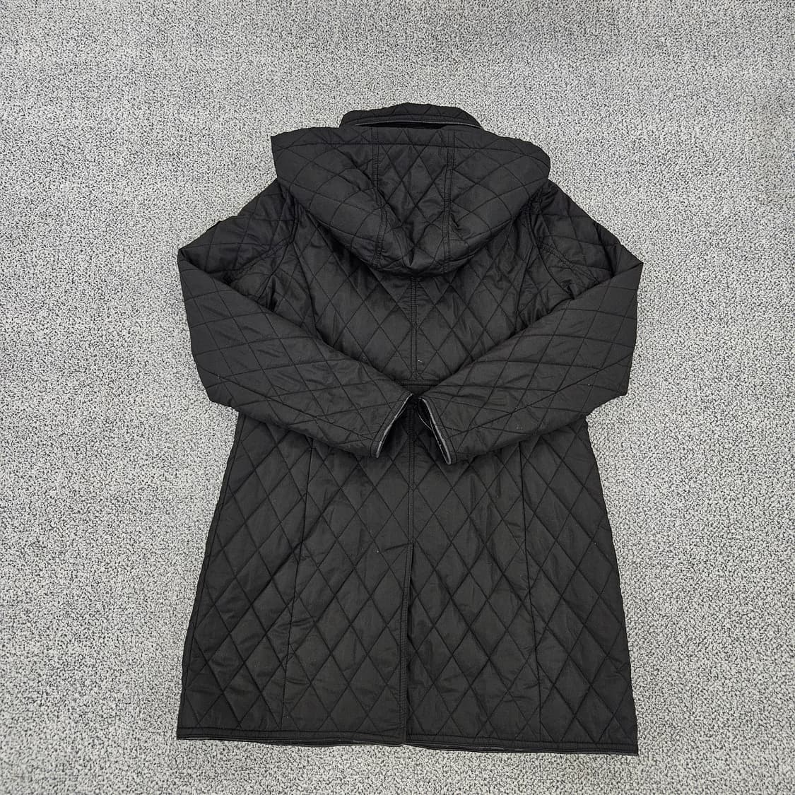 [M] 로렌 랄프로렌 퀄팅 후드 롱코트 자켓 1110J1 상품이미지4