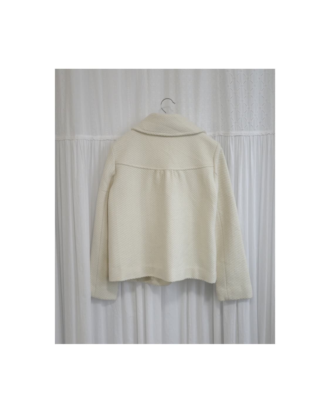 Ivory Shawl-Collar Jacket 상품이미지5