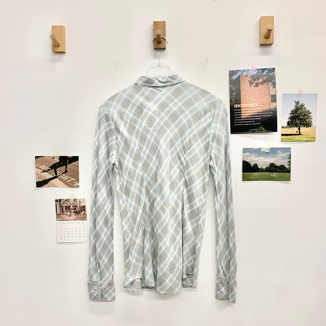 버버리 체크 블라우스  상품이미지8