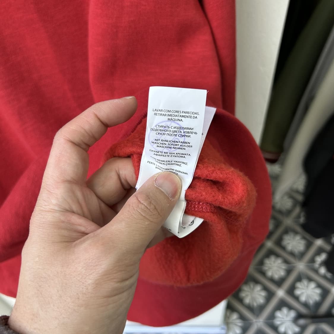 15370 - 폴로 랄프로렌 레드 빅로고 맨투맨 상품이미지5