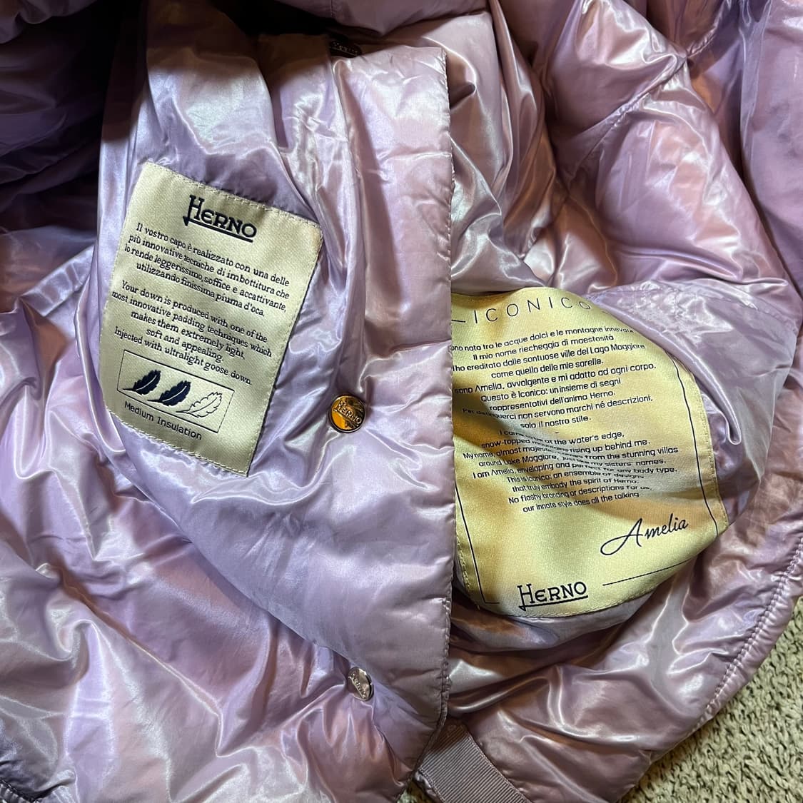 에르노 아멜리아 구스다운 패딩 상품이미지4