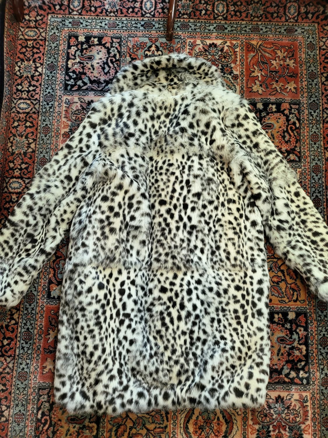 마쥬  레오파드 래빗 퍼 도깨비 유인나 님 코트. 퍼쟈켓  상품이미지5