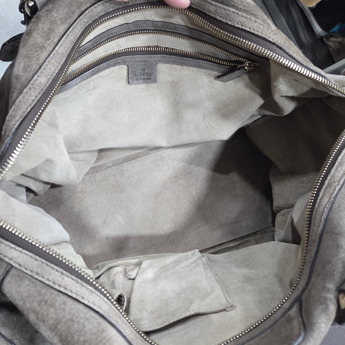 구찌 스웨이드 보스톤 백 상품이미지5