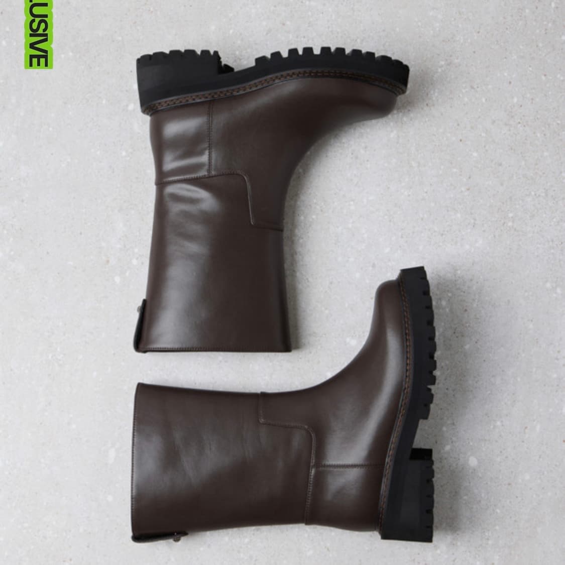 슈콤마보니 fev young muze boots brown 240 상품이미지2